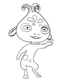 Mia and me Coloring Pages 24