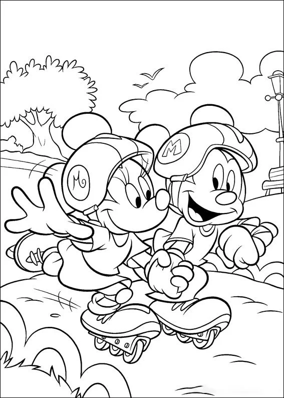 Desenhos de Mickey Mouse Para Colorir 20