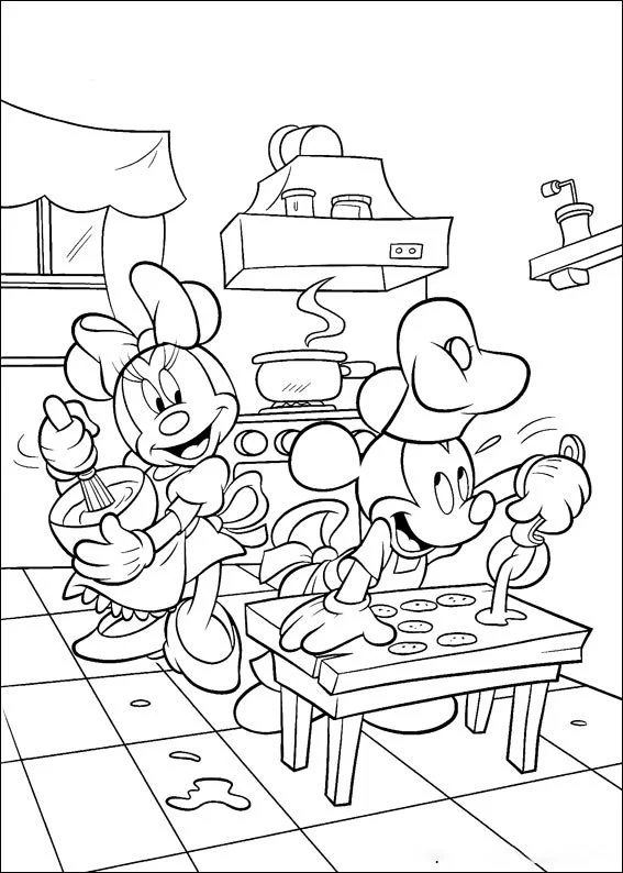 Desenhos de Mickey Mouse Para Colorir 23