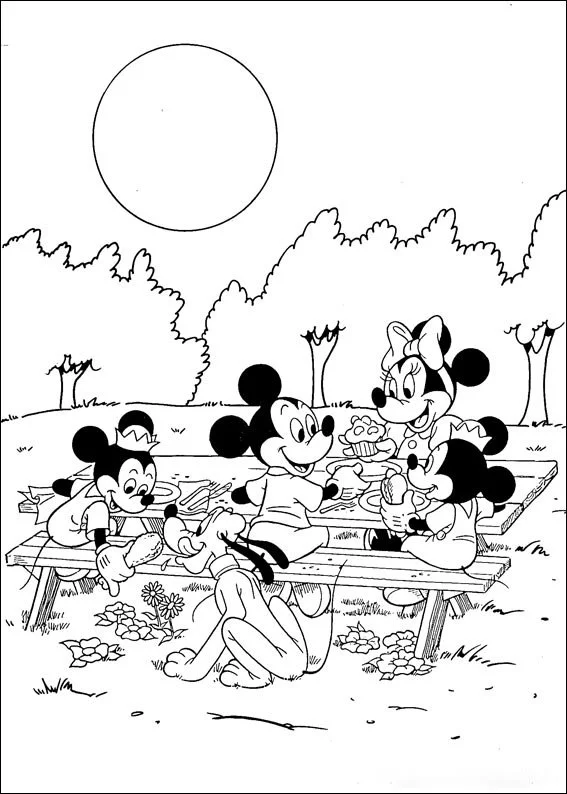 Desenhos de Mickey Mouse Para Colorir 30