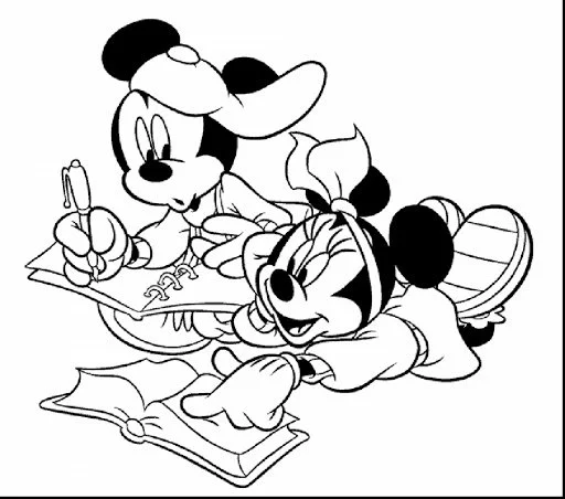 Desenhos de Mickey Mouse Para Colorir 43