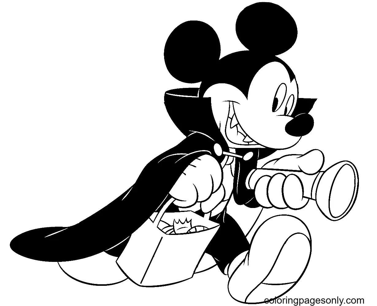 Desenhos de Mickey Mouse Para Colorir 45