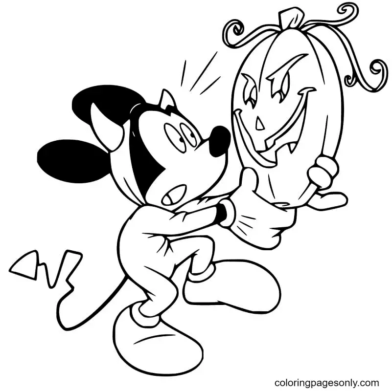 Desenhos de Mickey Mouse Para Colorir 47