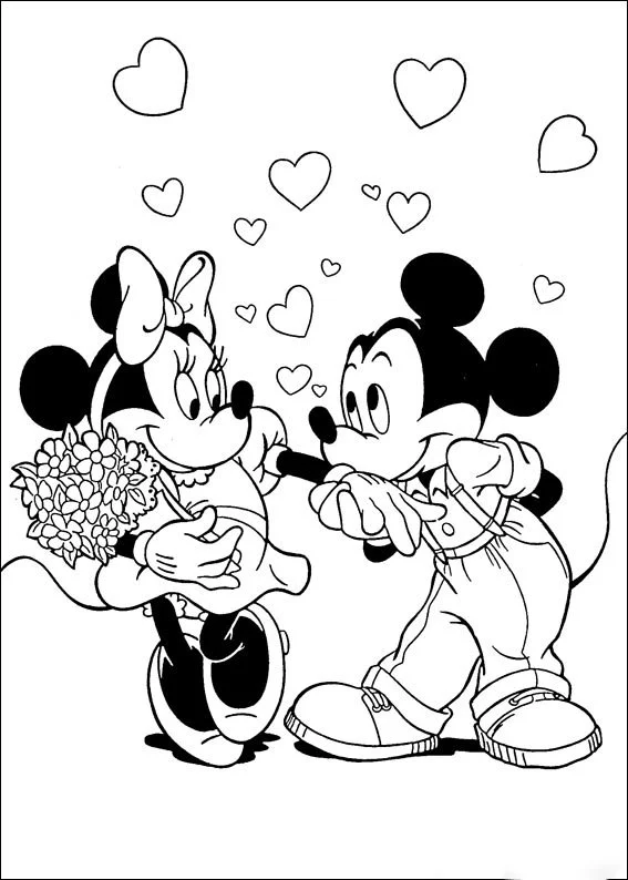 Mickey Mouse Coloring Pages 49