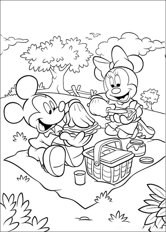 Desenhos de Mickey Mouse Para Colorir 52