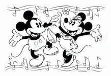 Mickey Mouse Coloring Pages 53