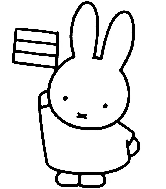 Miffy Para Colorear 49