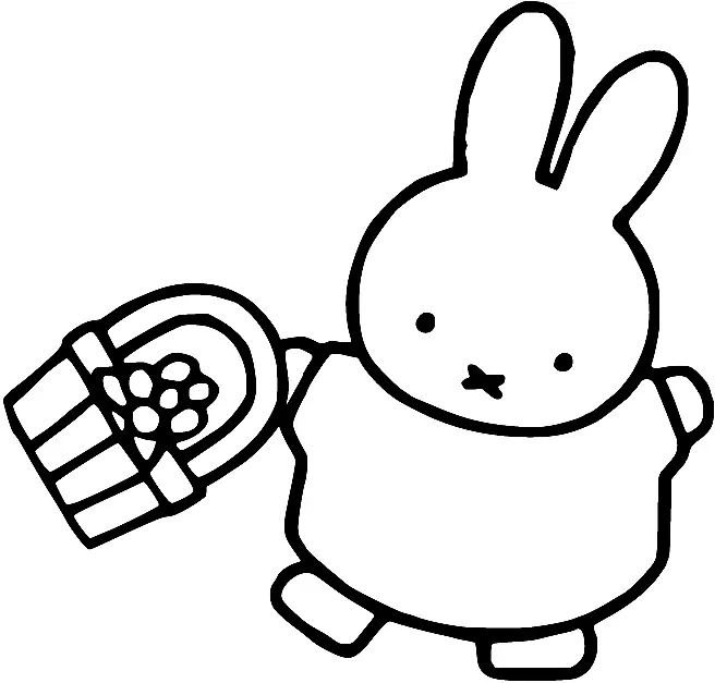 Miffy Para Colorear 52