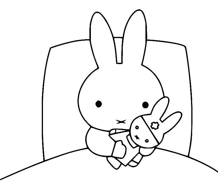 Miffy Para Colorear 54