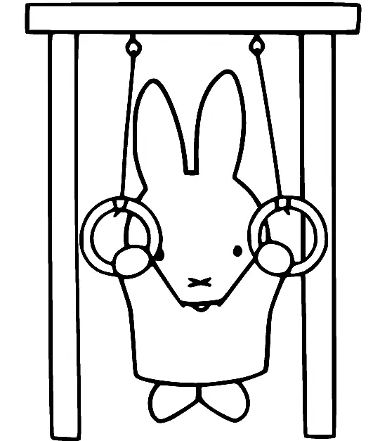 Desenhos de Miffy Para Colorir 56