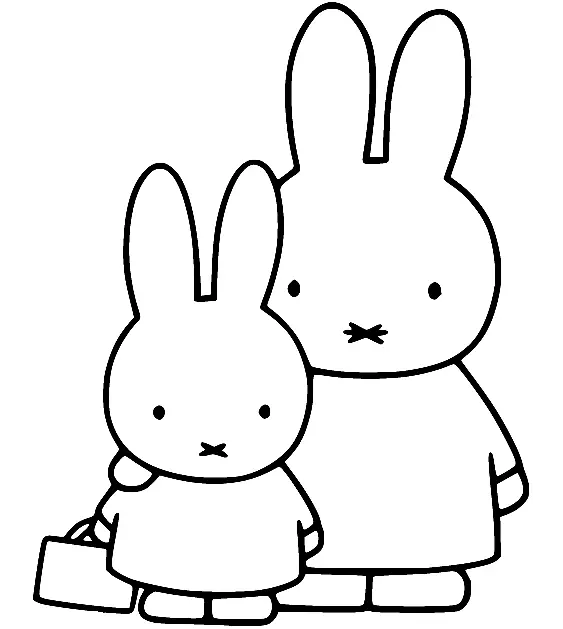 Miffy Coloring Pages 58