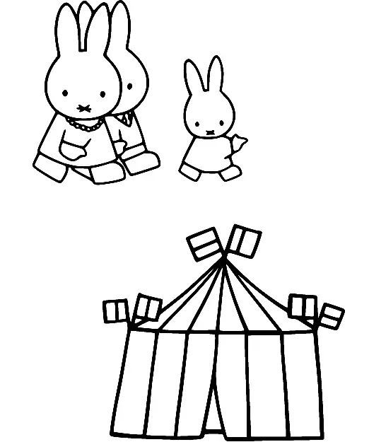 Miffy Para Colorear 62