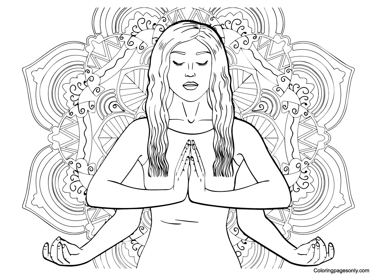 Mindfulness Coloring Pages 17