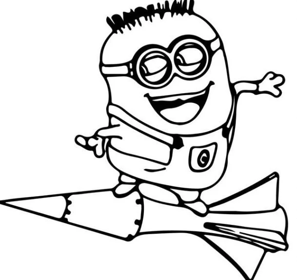 Minion Coloring Pages 100