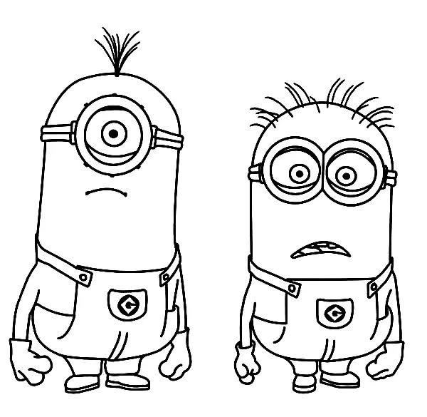 Minion Coloring Pages 102