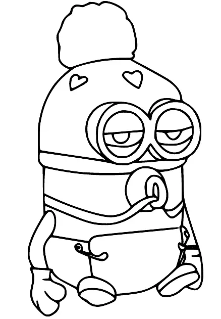 Minion Coloring Pages 148