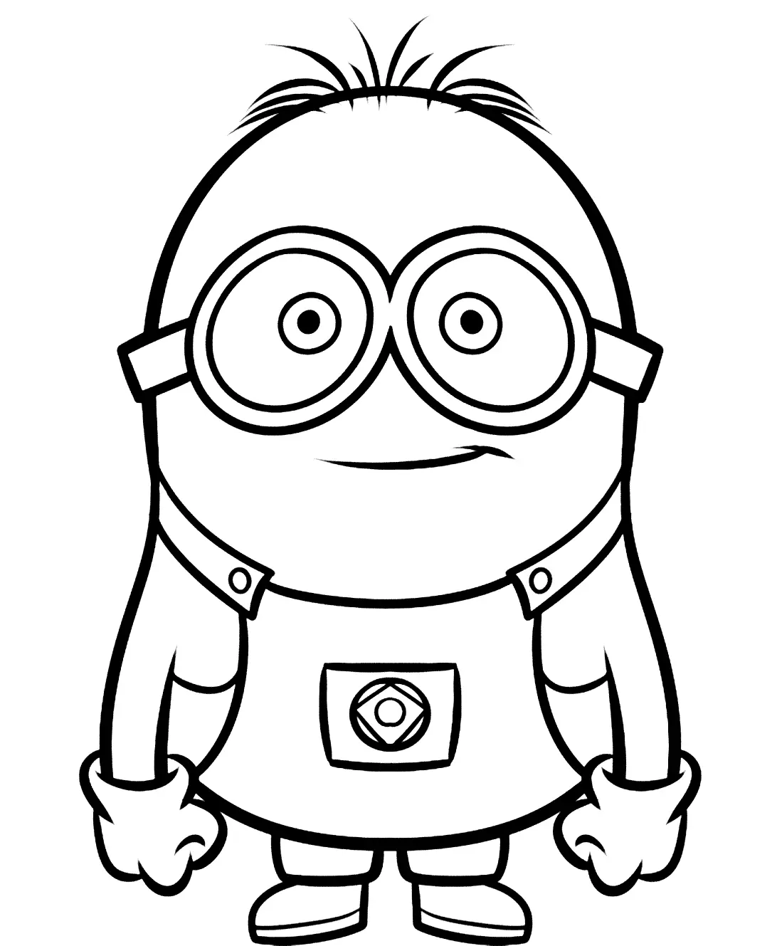 Desenhos de Minion Para Colorir 54