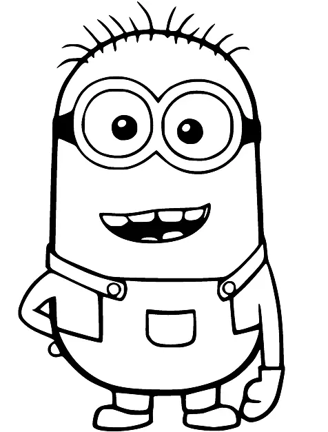 Minion Coloring Pages 58