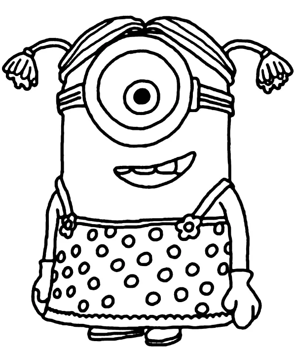 Minion Coloring Pages 64