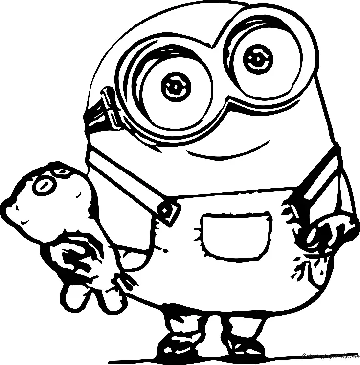 Minion Coloring Pages 65