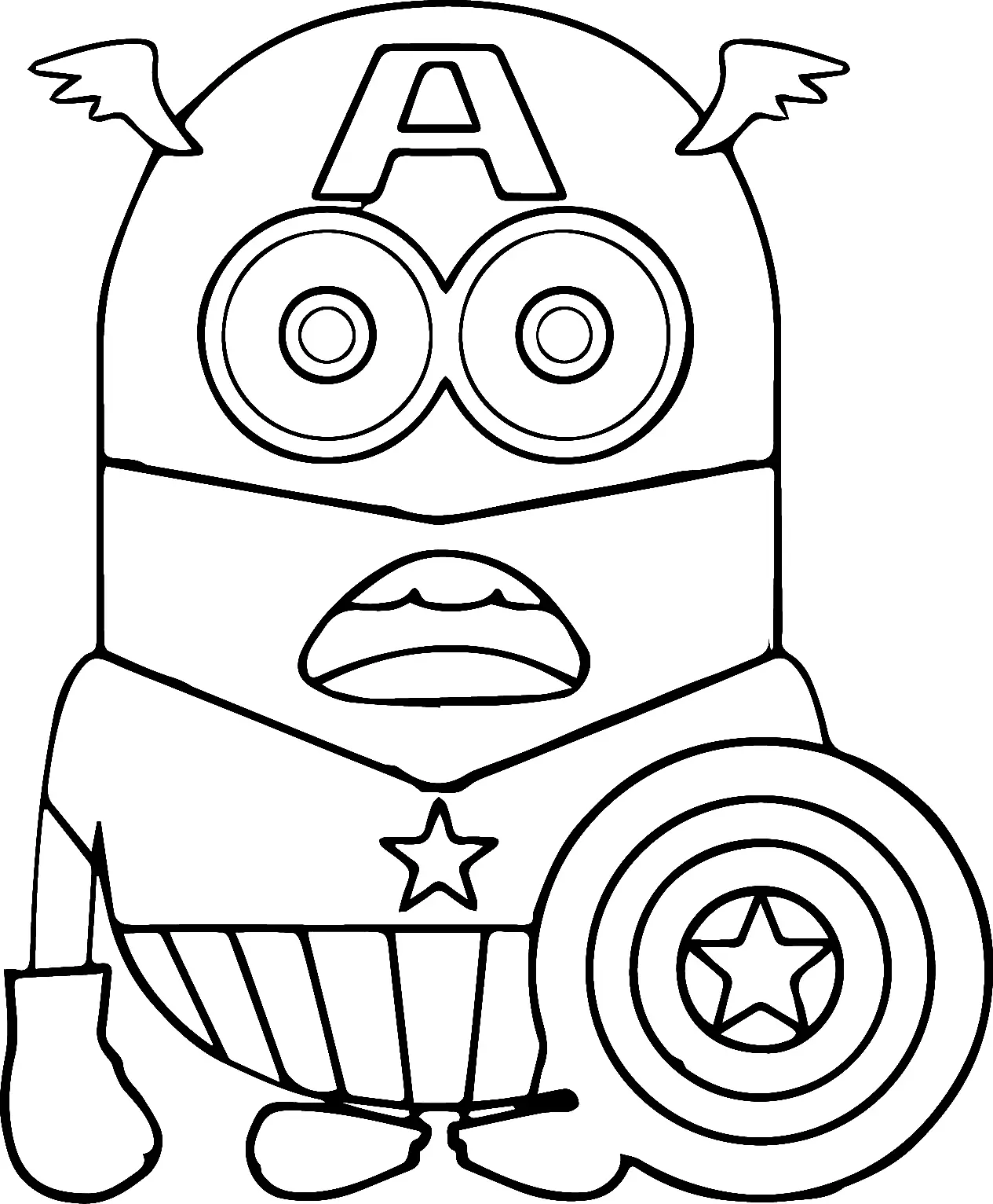 Minion Coloring Pages 66