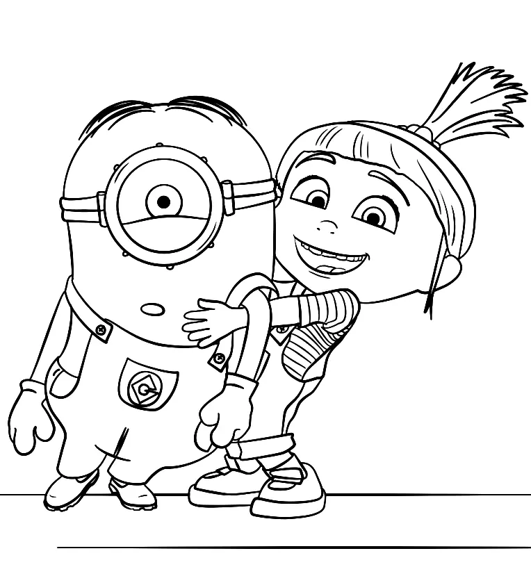 Desenhos de Minion Para Colorir 75