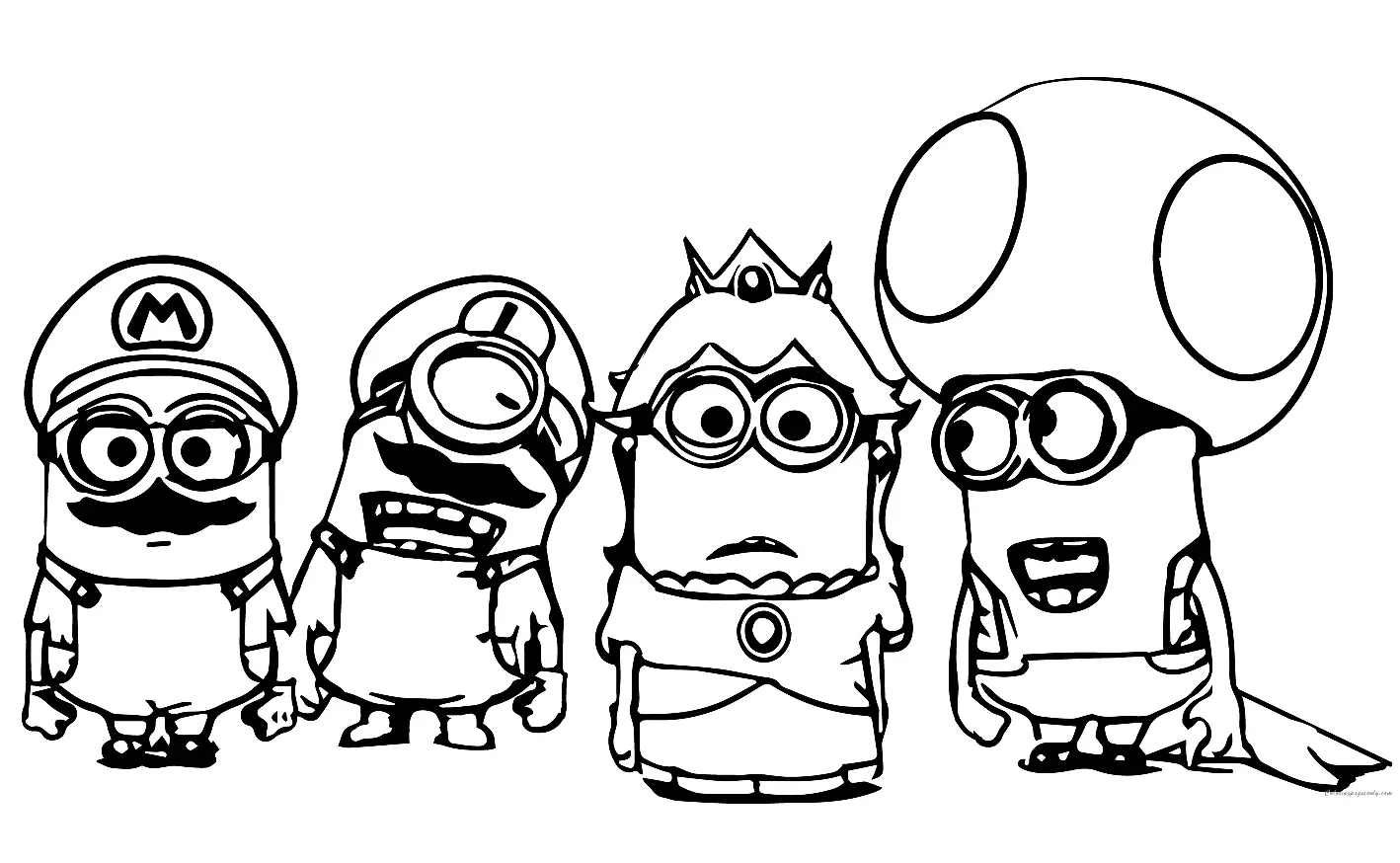 Desenhos de Minion Para Colorir 76