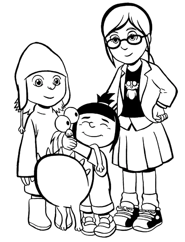 Minion Coloring Pages 89