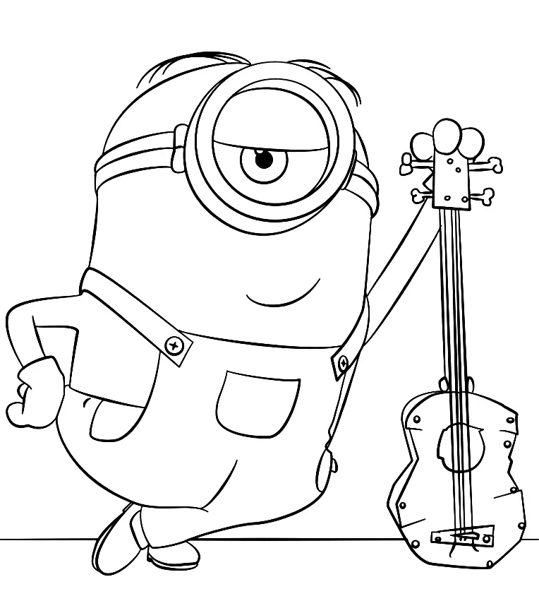 Minion Coloring Pages 99