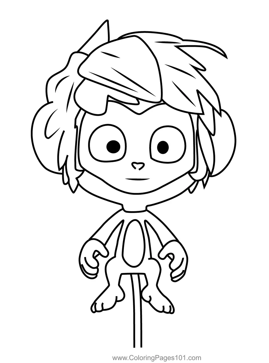 Miraculous Zag Chibi Para Colorir 5