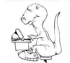 Desenhos de Misc Dinossauros Para Colorir 22