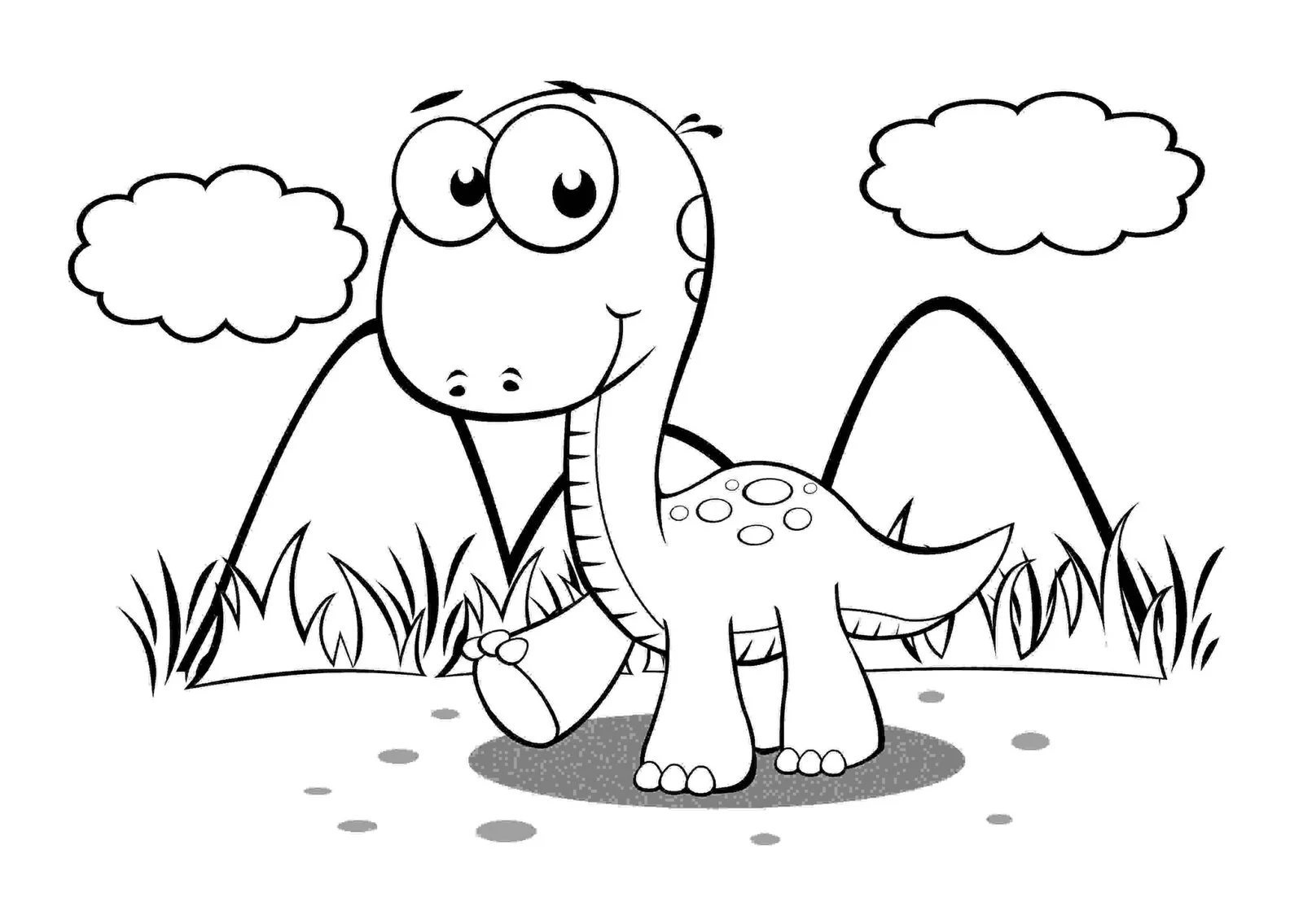 Desenhos de Misc Dinossauros Para Colorir 24