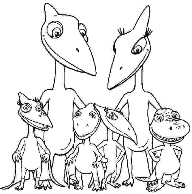 Desenhos de Misc Dinossauros Para Colorir 31