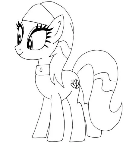 Desenhos de MLP Para Colorir 104