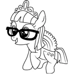 Desenhos de MLP Para Colorir 108