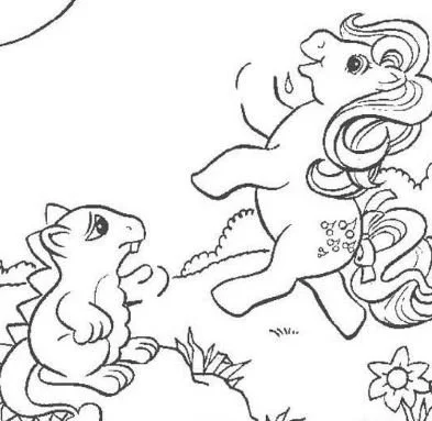 Desenhos de MLP Para Colorir 123