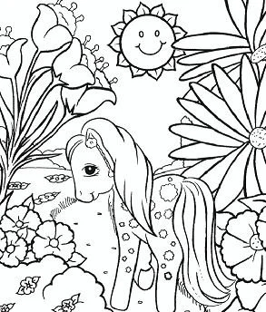 Desenhos de MLP Para Colorir 125