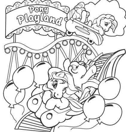 Desenhos de MLP Para Colorir 144