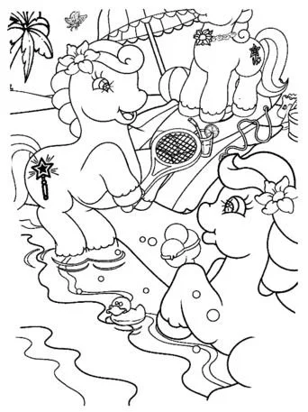 Desenhos de MLP Para Colorir 155