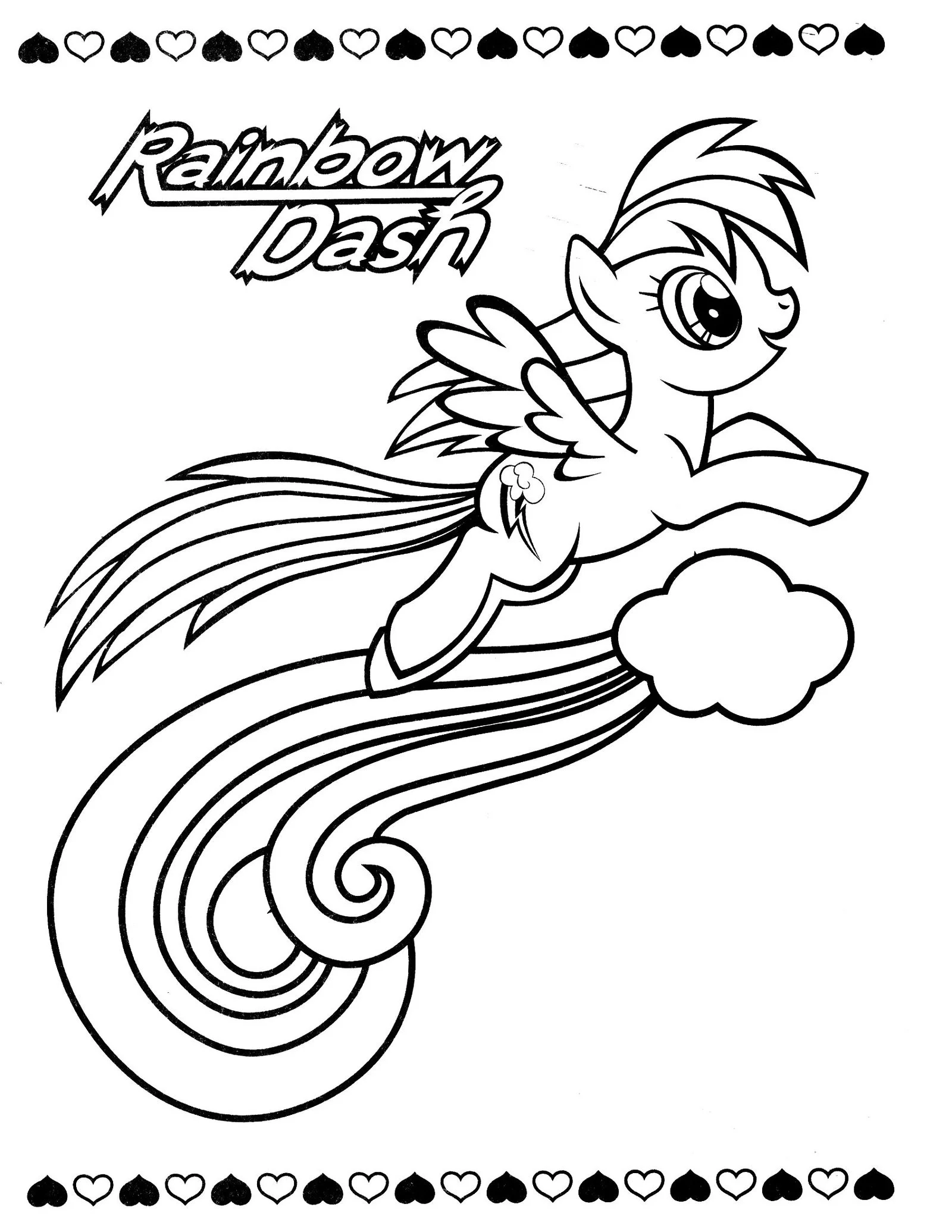 MLP Coloring Pages 156