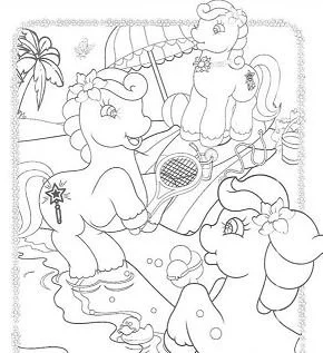 Desenhos de MLP Para Colorir 162