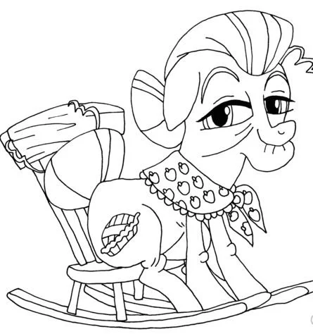 Desenhos de MLP Para Colorir 48