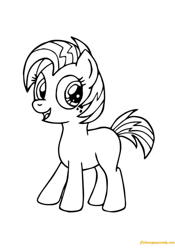 Desenhos de MLP Para Colorir 49