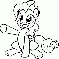 Desenhos de MLP Para Colorir 57