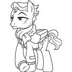 Desenhos de MLP Para Colorir 74