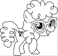 Desenhos de MLP Para Colorir 91