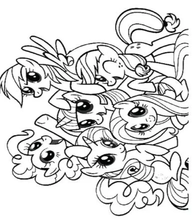 Mlp Para Colorear 99