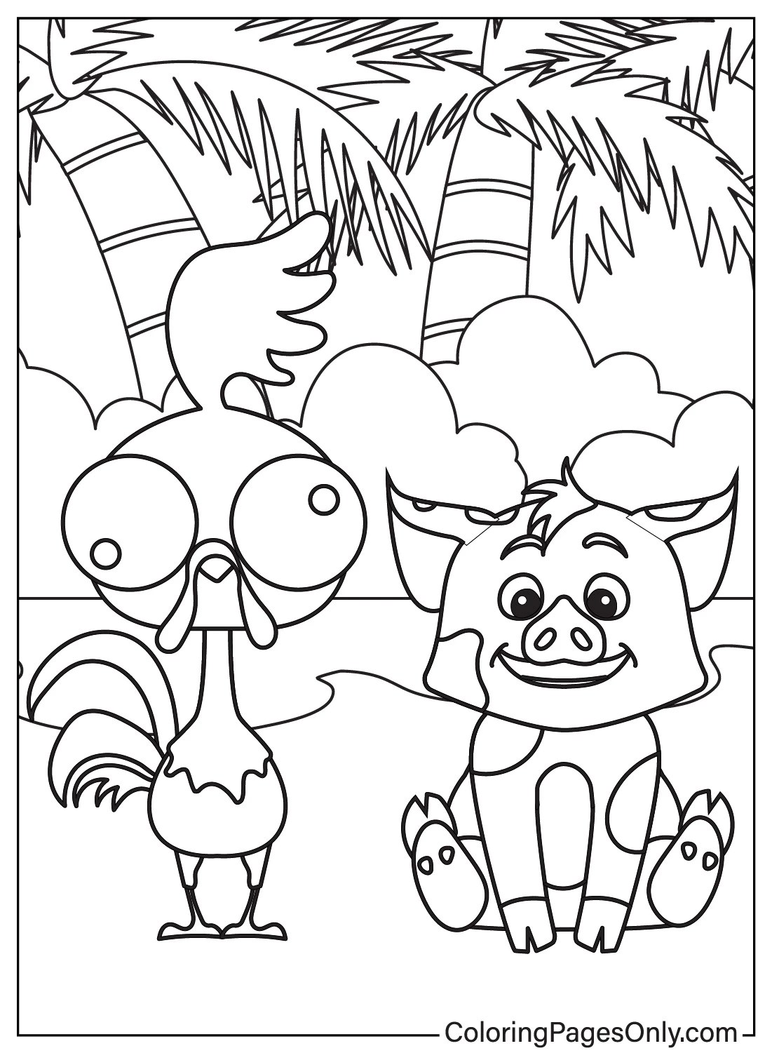 Moana 2 Coloring Pages 13