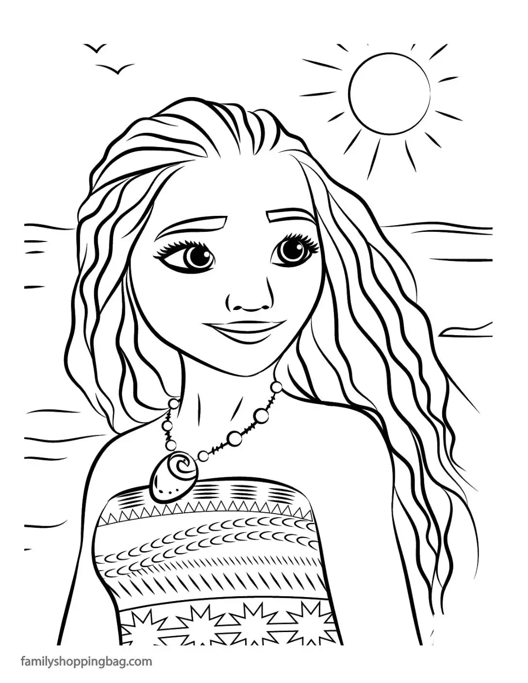 Moana 2 Para Colorir 24