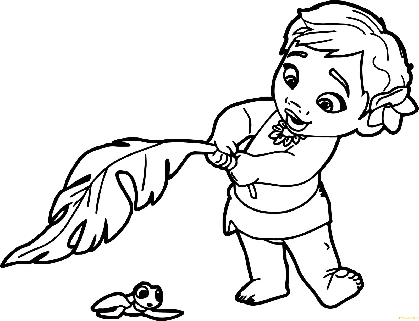 Moana Coloring Pages